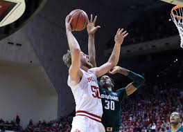 Indiana uses late charge to beat No. 11 Michigan State 67-63