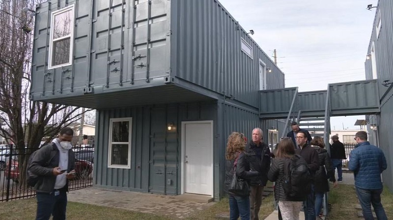 Phoenix Hill neighborhood gets Re-Nu Container Homes