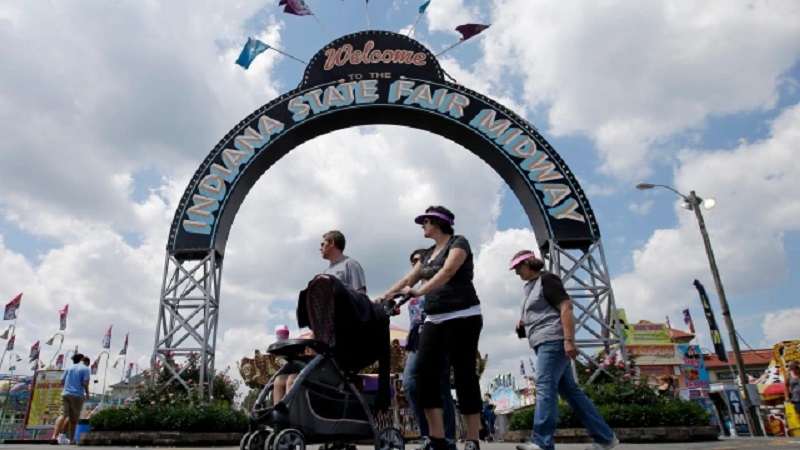 Opening day at Indiana State Fair