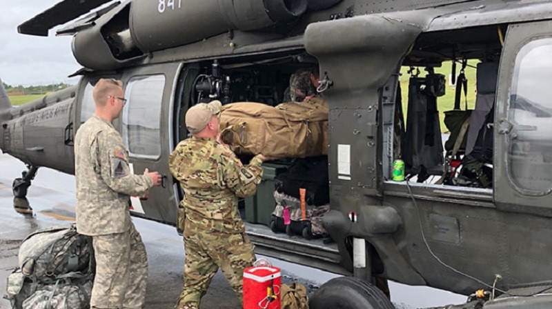 Indiana National Guard gets ready to help the military and people after Hurricane Ian