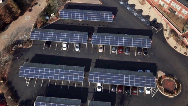 Increased usage of solar energy in city of Bloomington programs