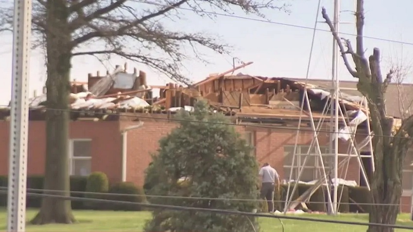 Strong Winds Cause Minor Damage Across Vanderburgh County
